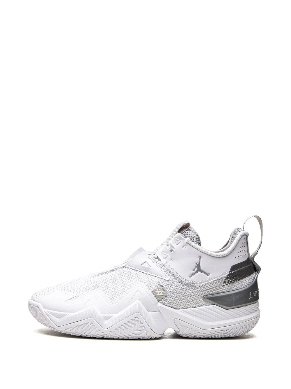 Jordan Westbrook One Take White / Metallic Silver Sneakers