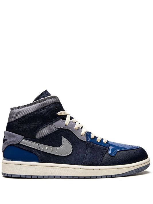 Air Jordan 1 Mid Se Craft Obsidian Sneakers
