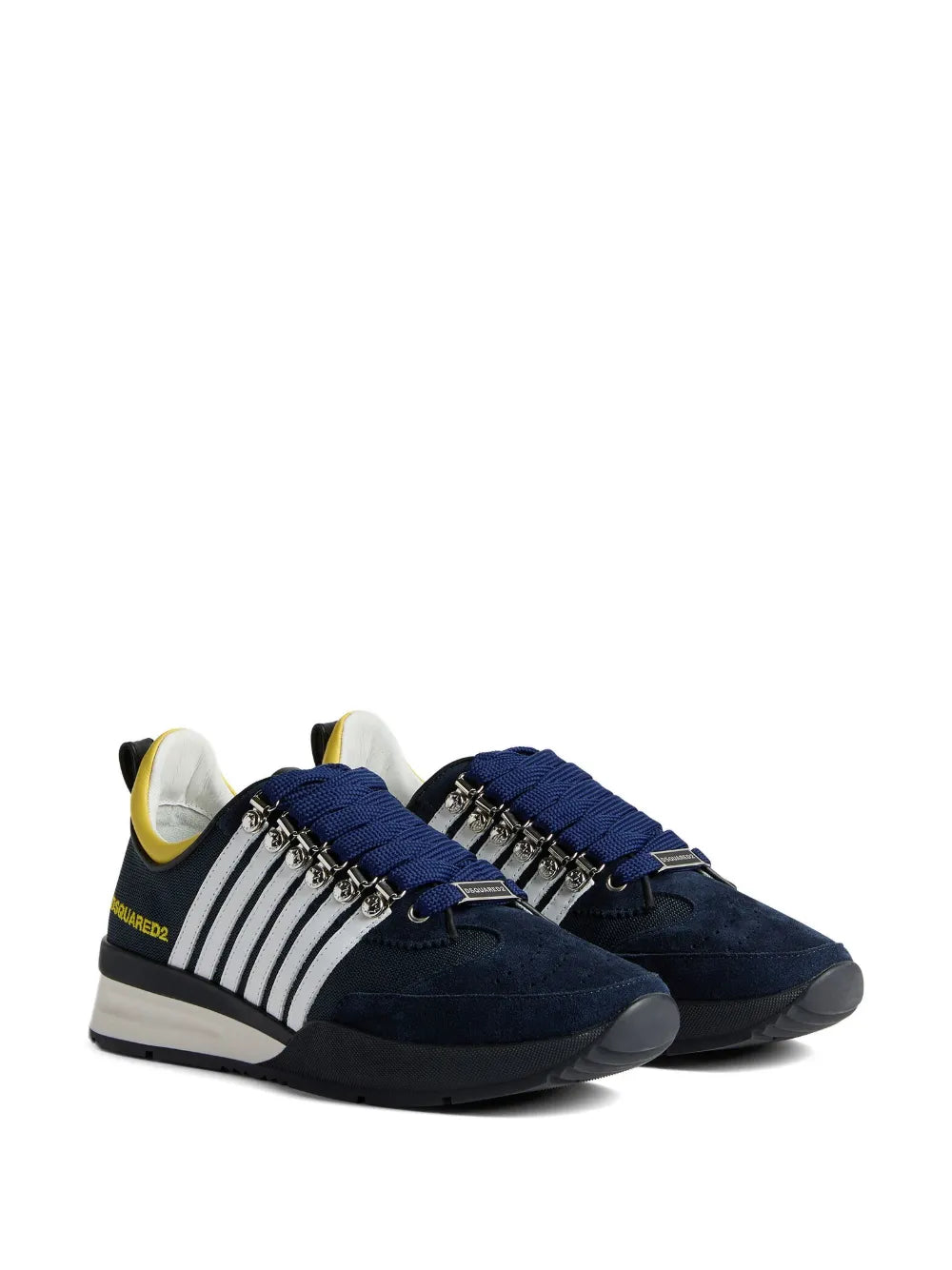 Dsquared2 Striped Low-Top Sneakers