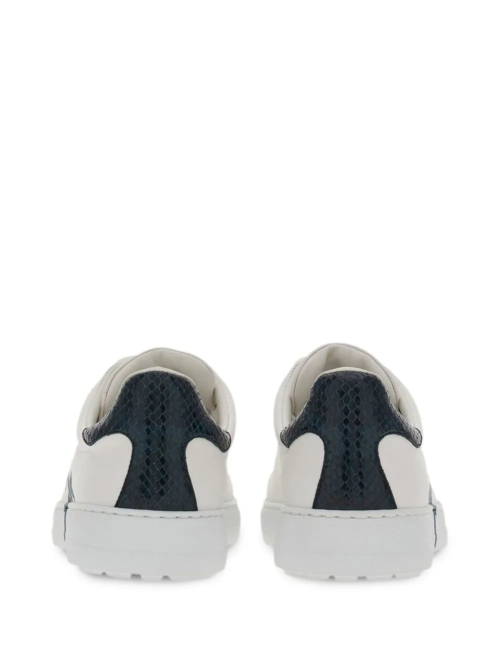 Ferragamo Gancini-Print Low-Top Sneakers