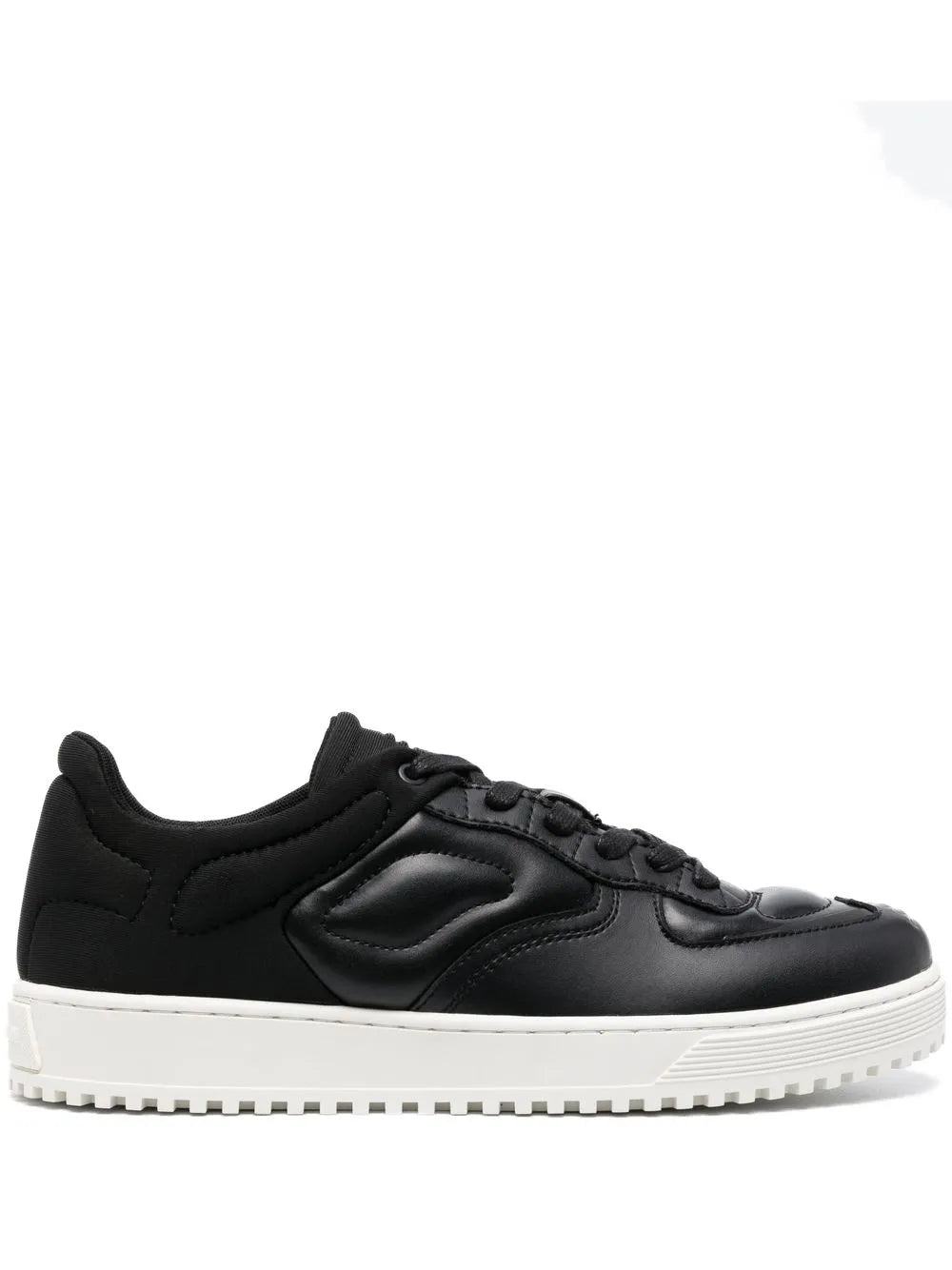 Emporio Armani Quilted Hybrid Lace-Up Sneakers