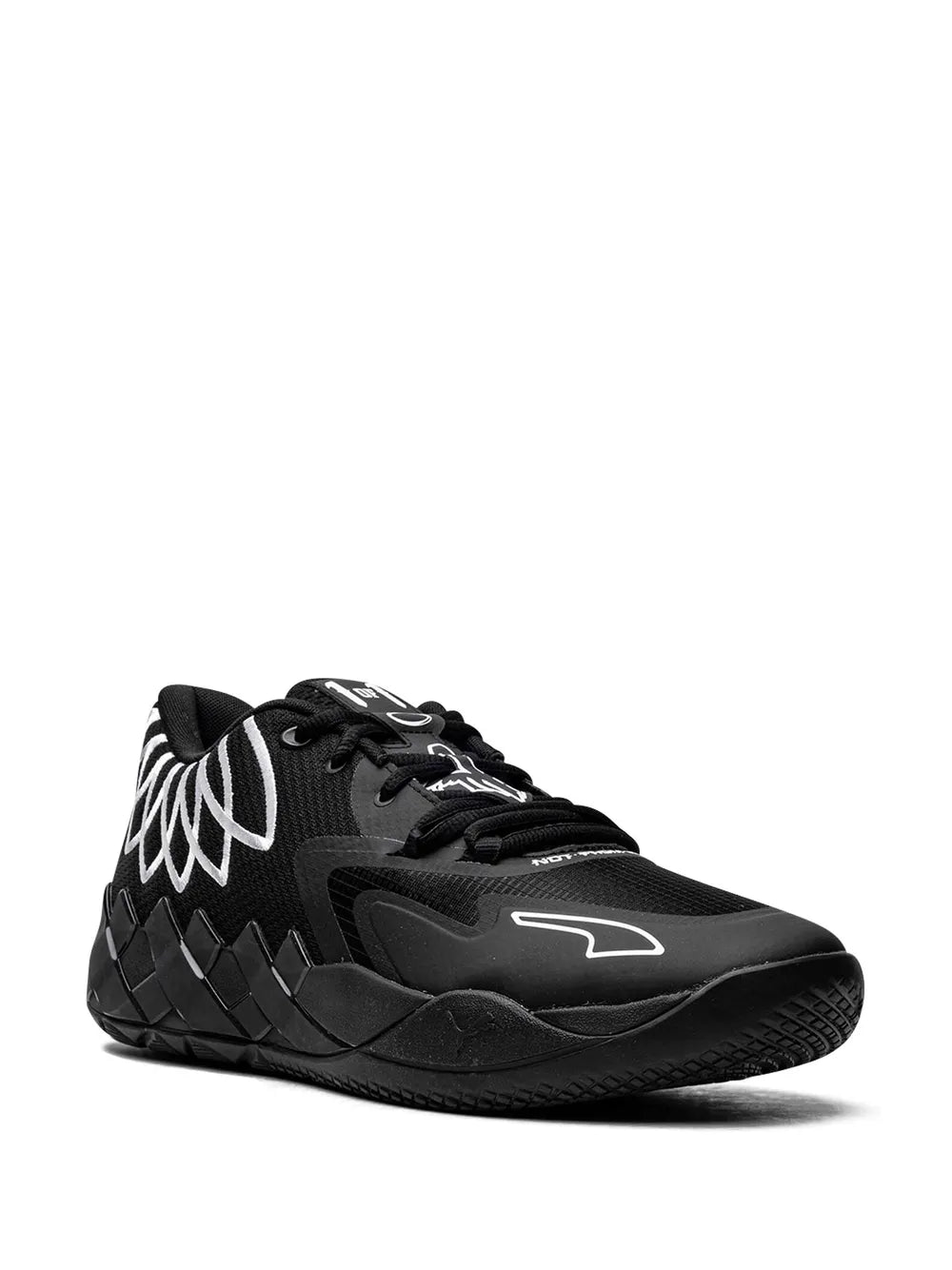 Puma Lamelo Ball Mb.01 Lo Black/White Sneakers