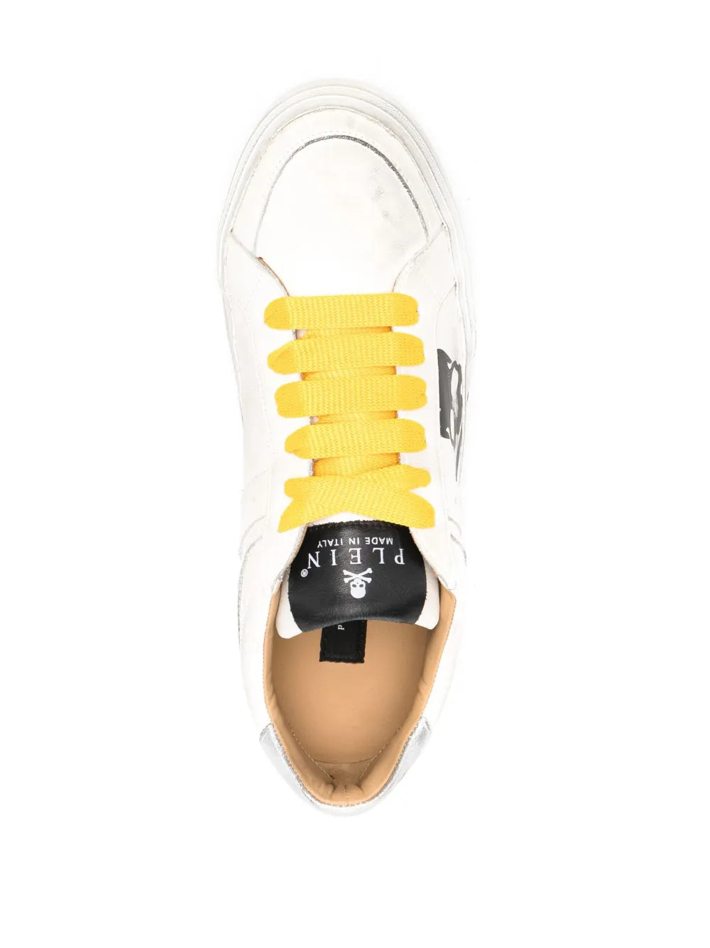 Philipp Plein Retrokickz Tm Leather Sneakers