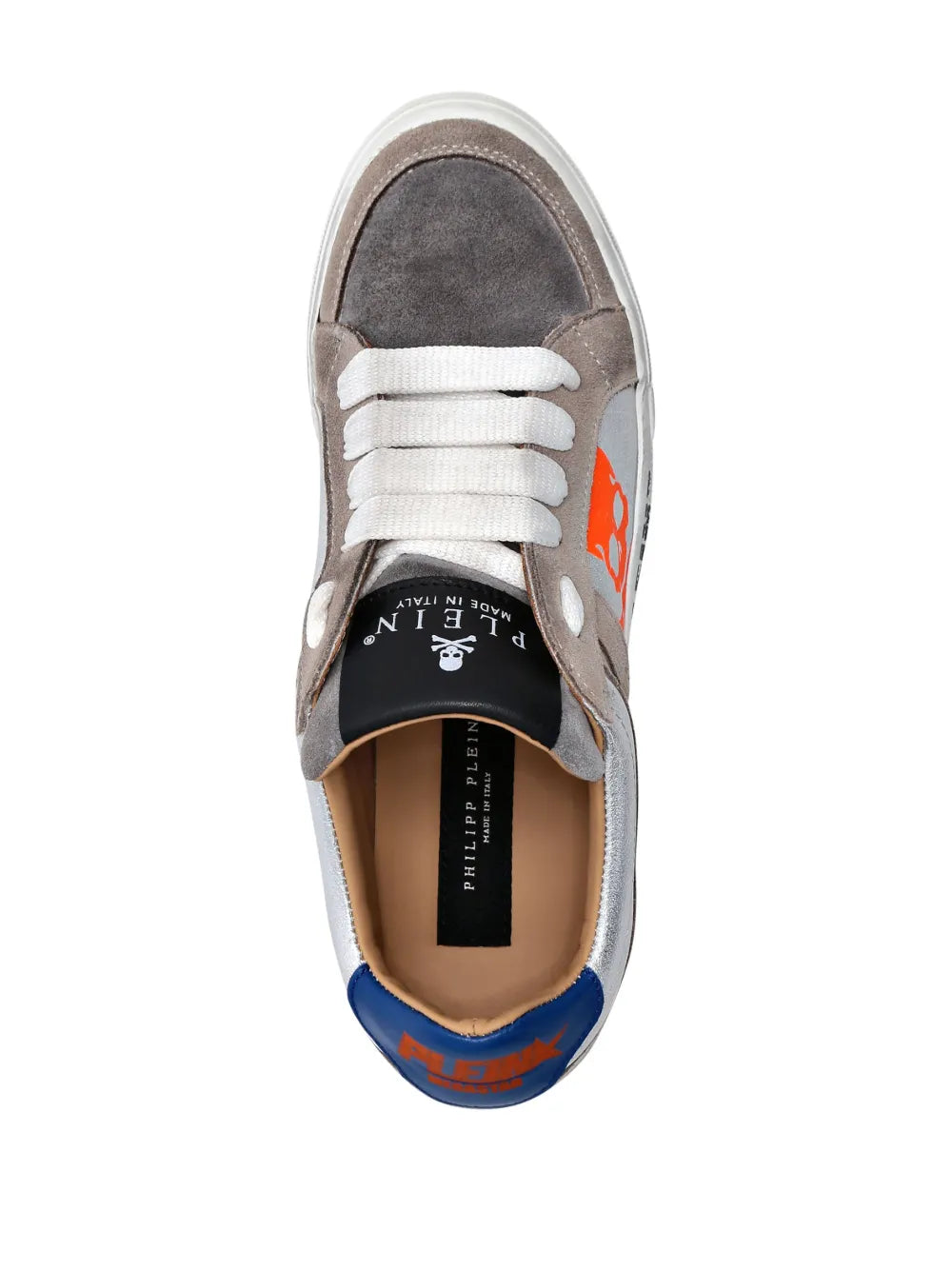 Philipp Plein Retrokickz Tm Leather Sneakers