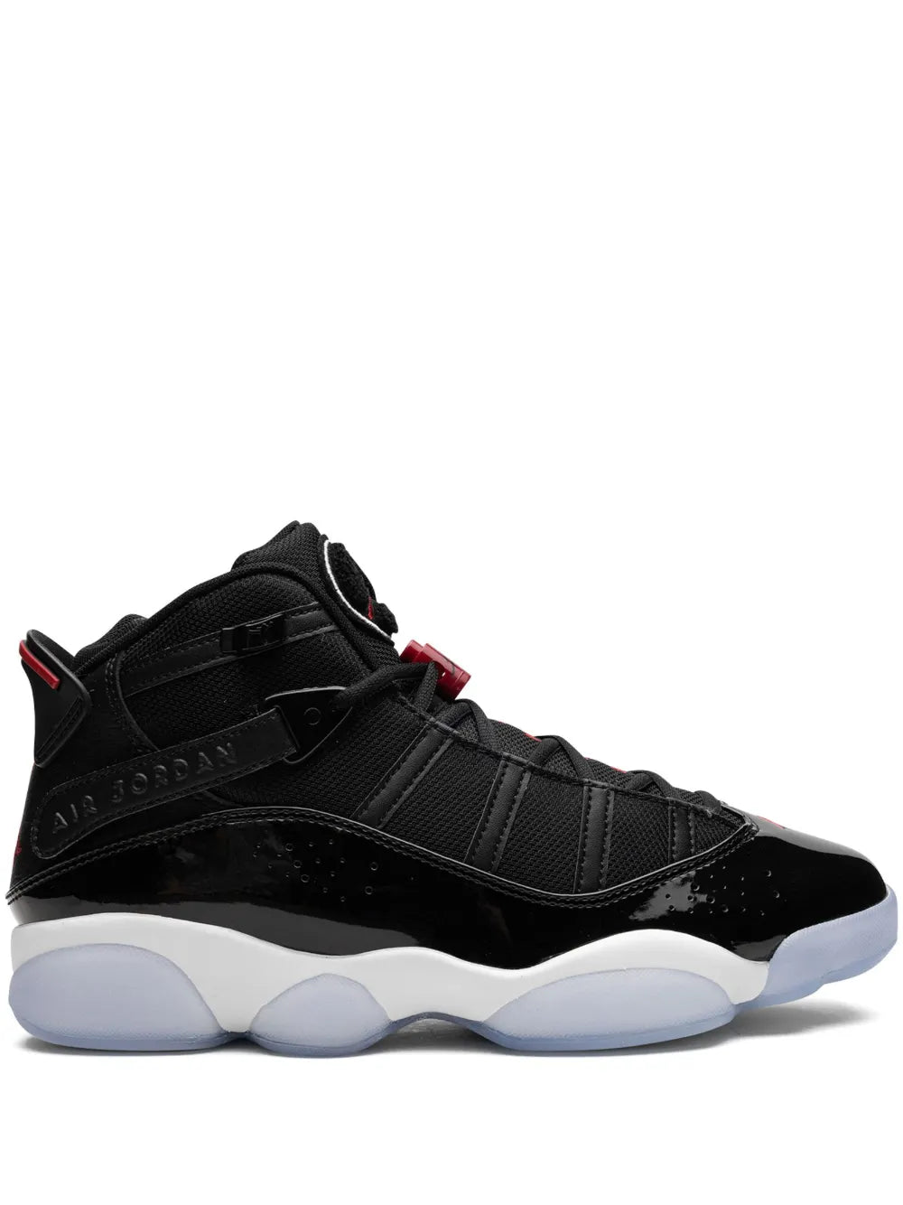 Jordan 6 Rings Black/Gym Red/White Sneakers