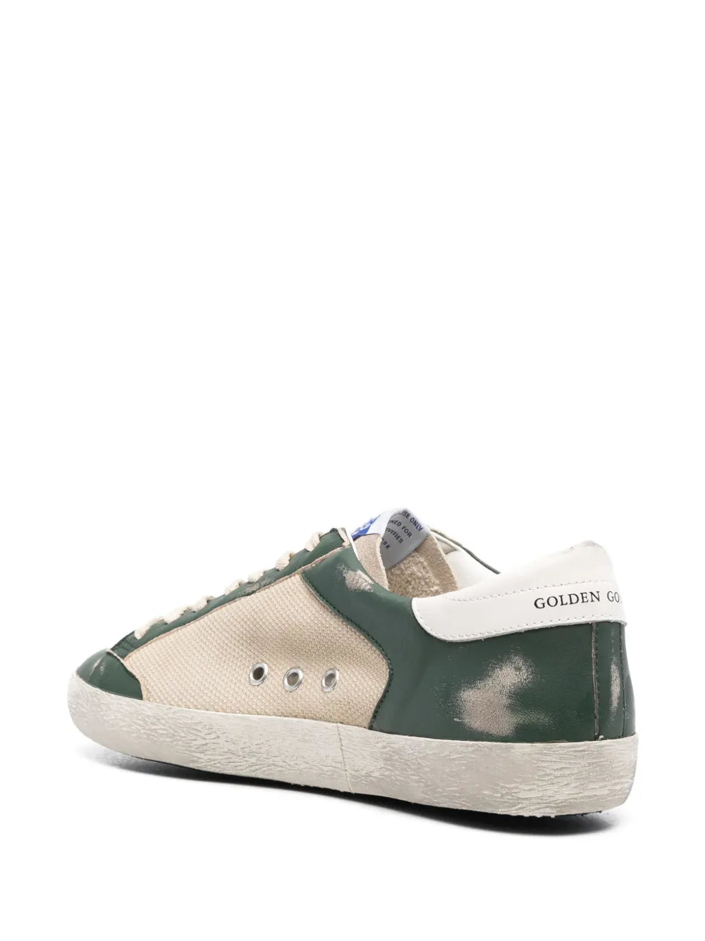 Golden Goose Super-Star Mesh Panelled Sneakers