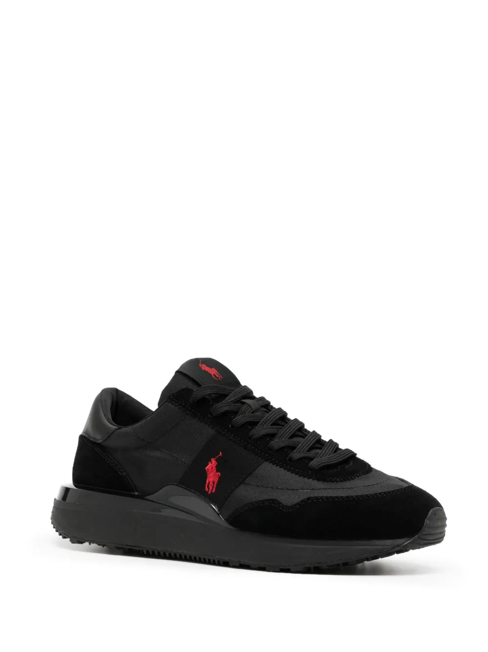 Polo Ralph Lauren Embroidered-Logo Low-Top Sneakers