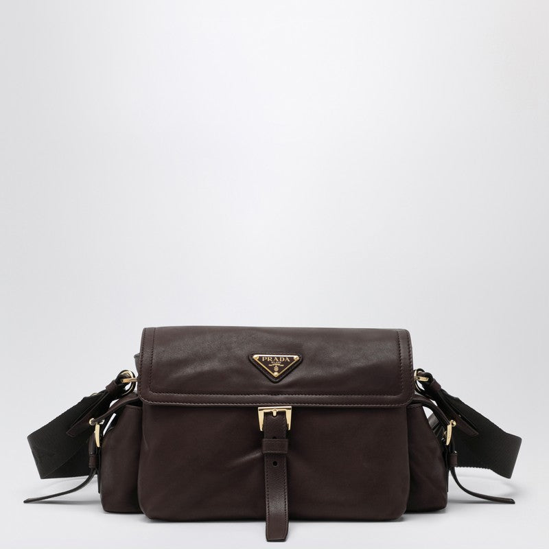 Prada Prada Explore Medium Brown Bag In Nappa Leather Women