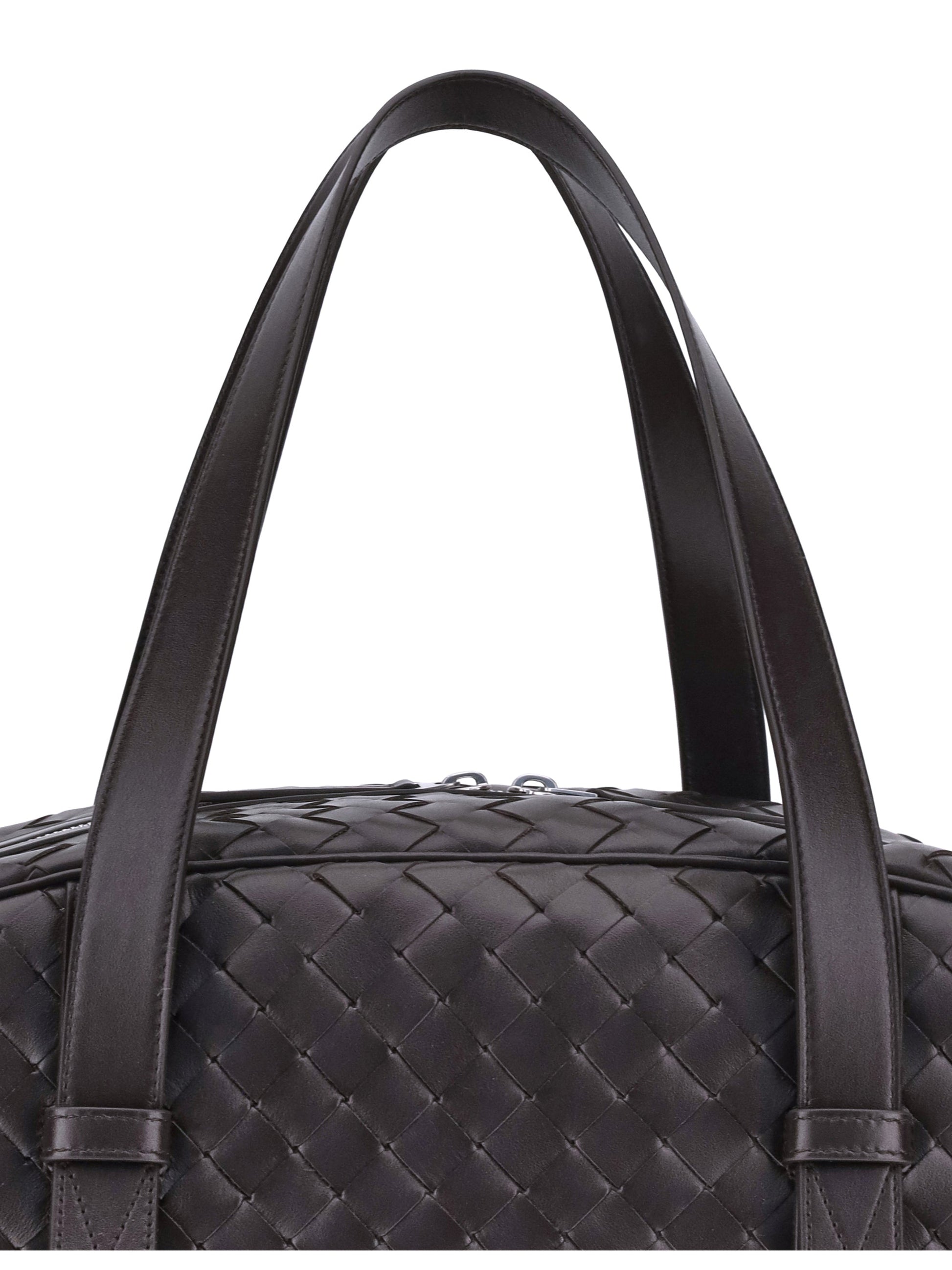 Bottega Veneta Men Medium Intrecciato Travel Bag
