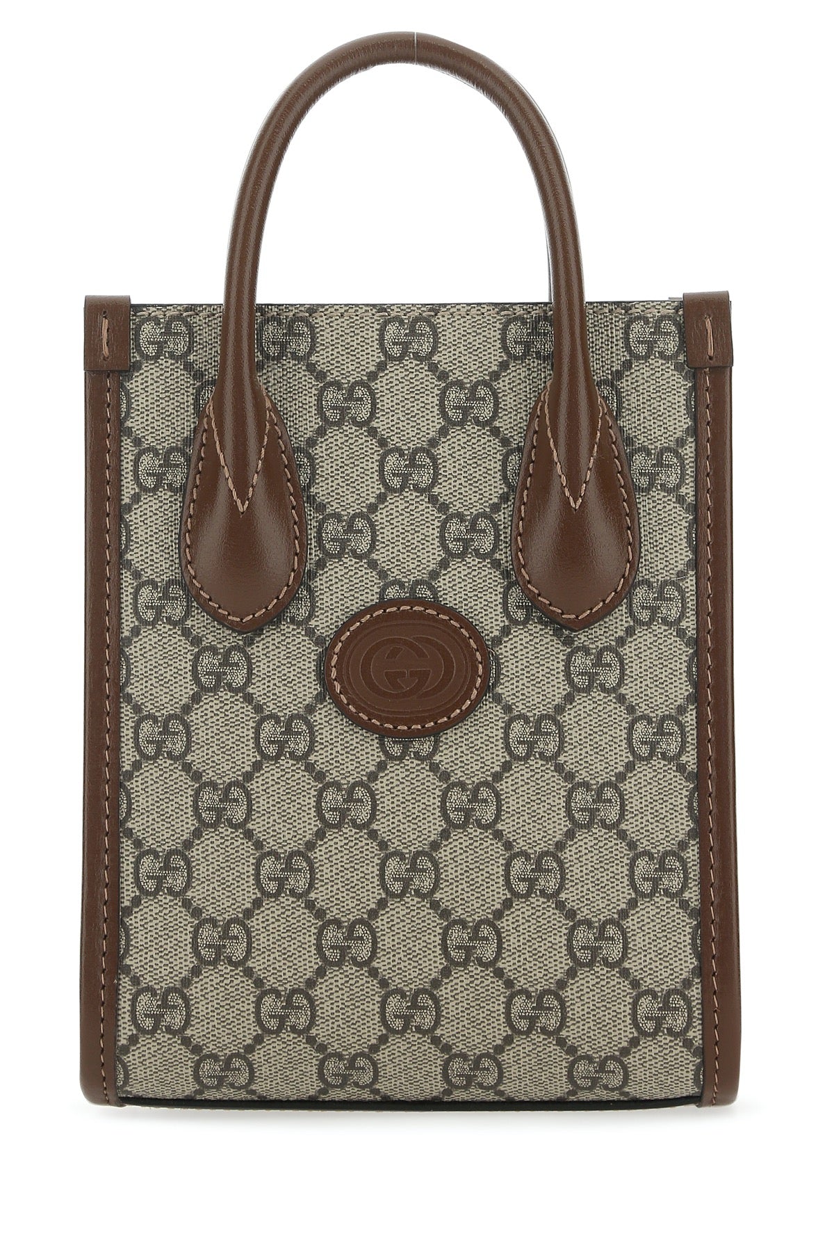 Gucci Men Gg Supreme Fabric Handbag
