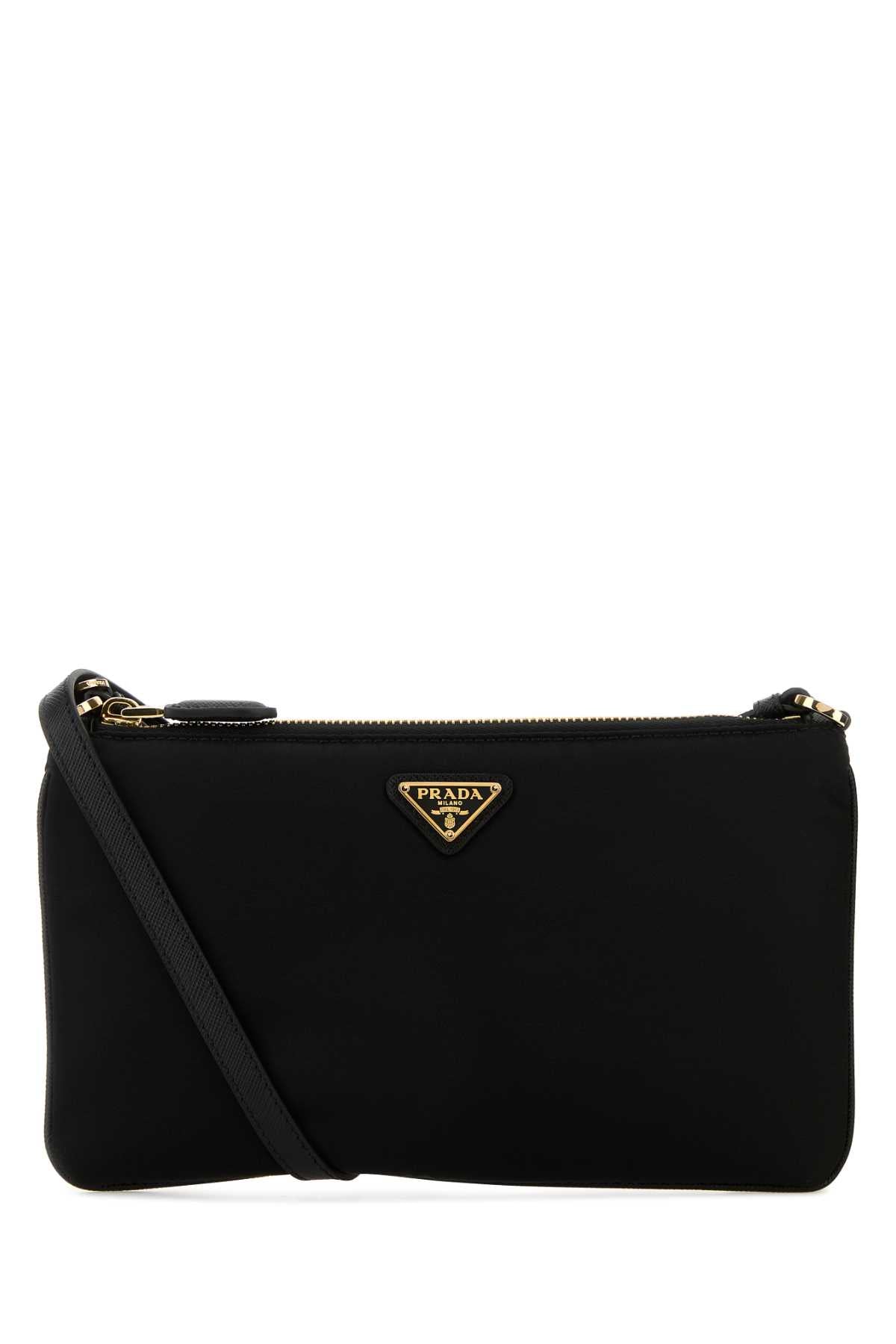 Prada Women Black Re-Nylon Pouch