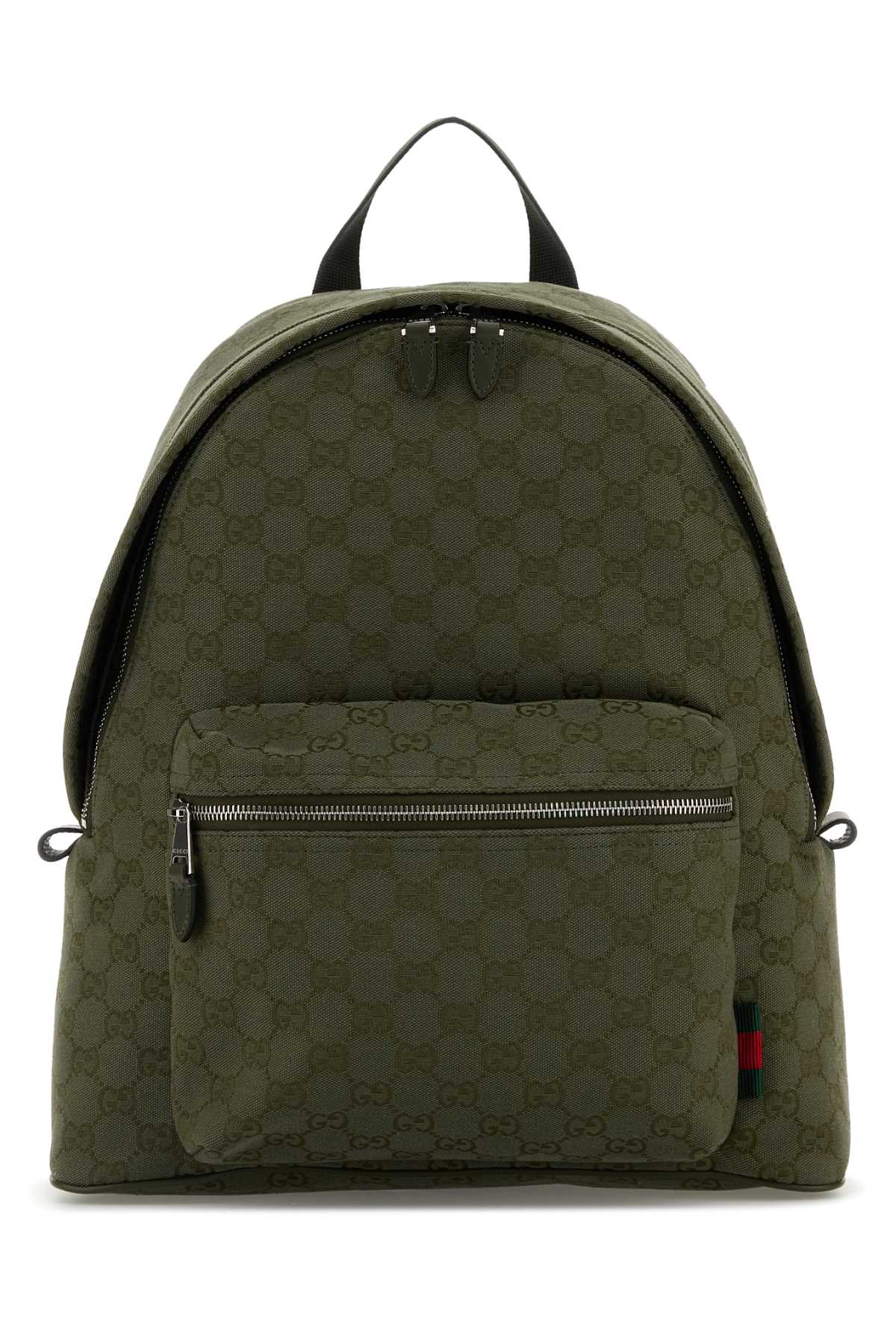 Gucci Men Gg Fabric Backpack