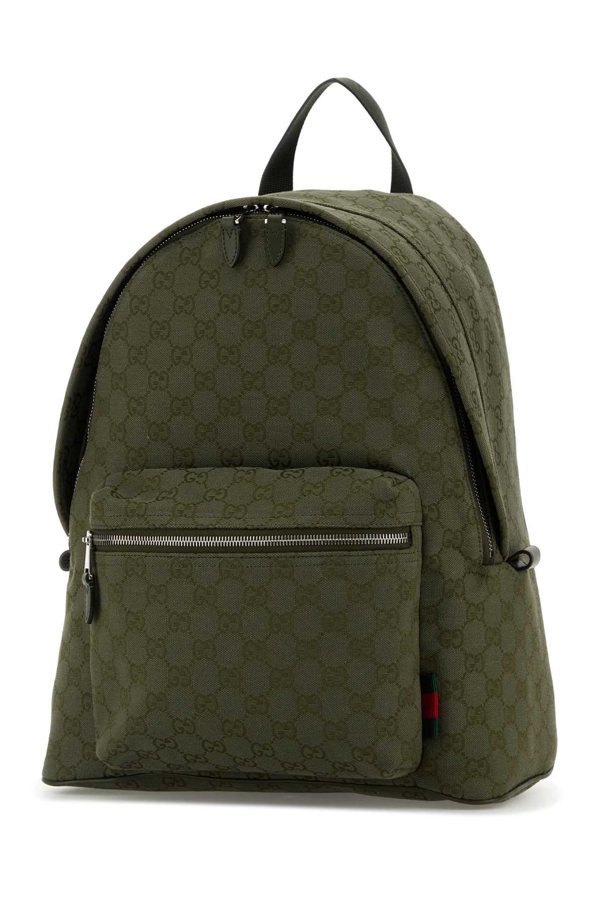 Gucci Men Gg Fabric Backpack