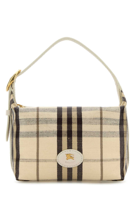 Burberry Women Printed Canvas Handbag