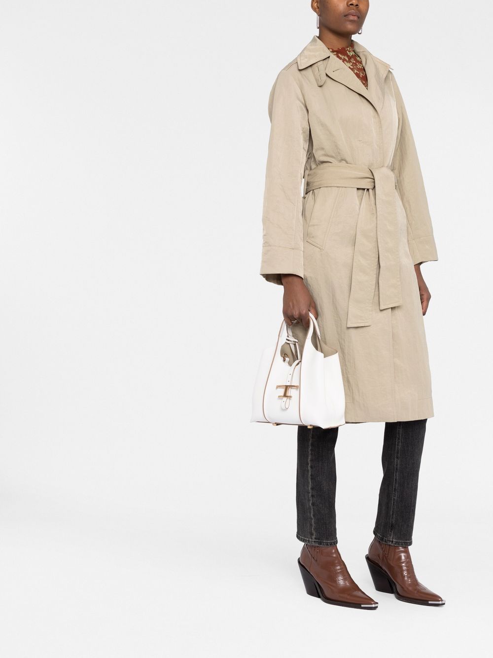 Tod's Women Mini T Timeless Leather Shopping Bag