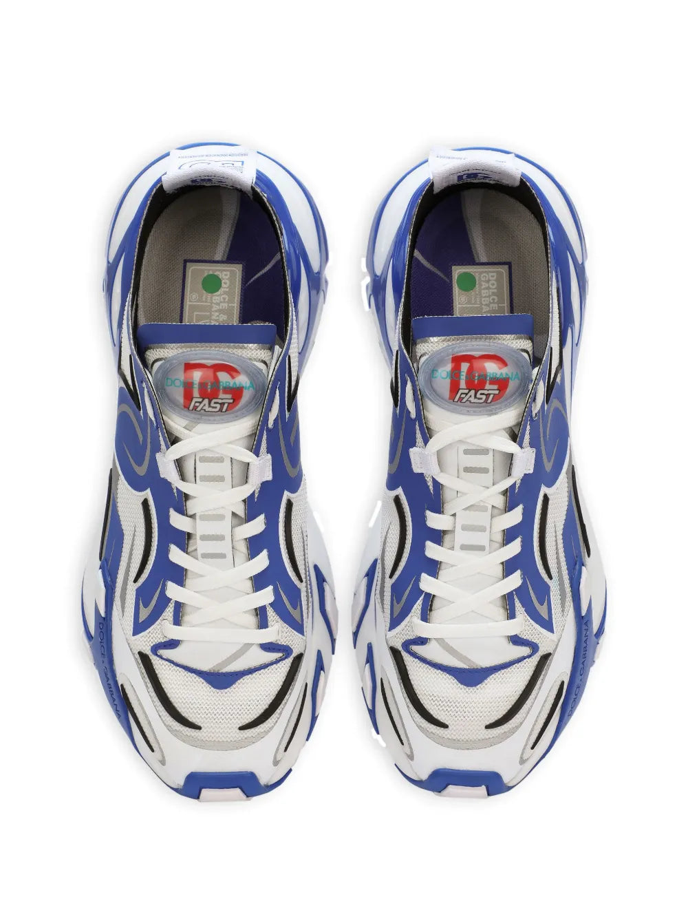 Dolce & Gabbana Fast In Maglina Panelled Sneakers