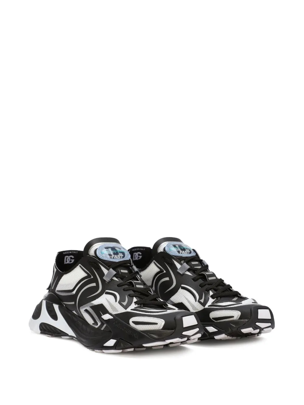 Dolce & Gabbana Fast In Maglina Panelled Sneakers