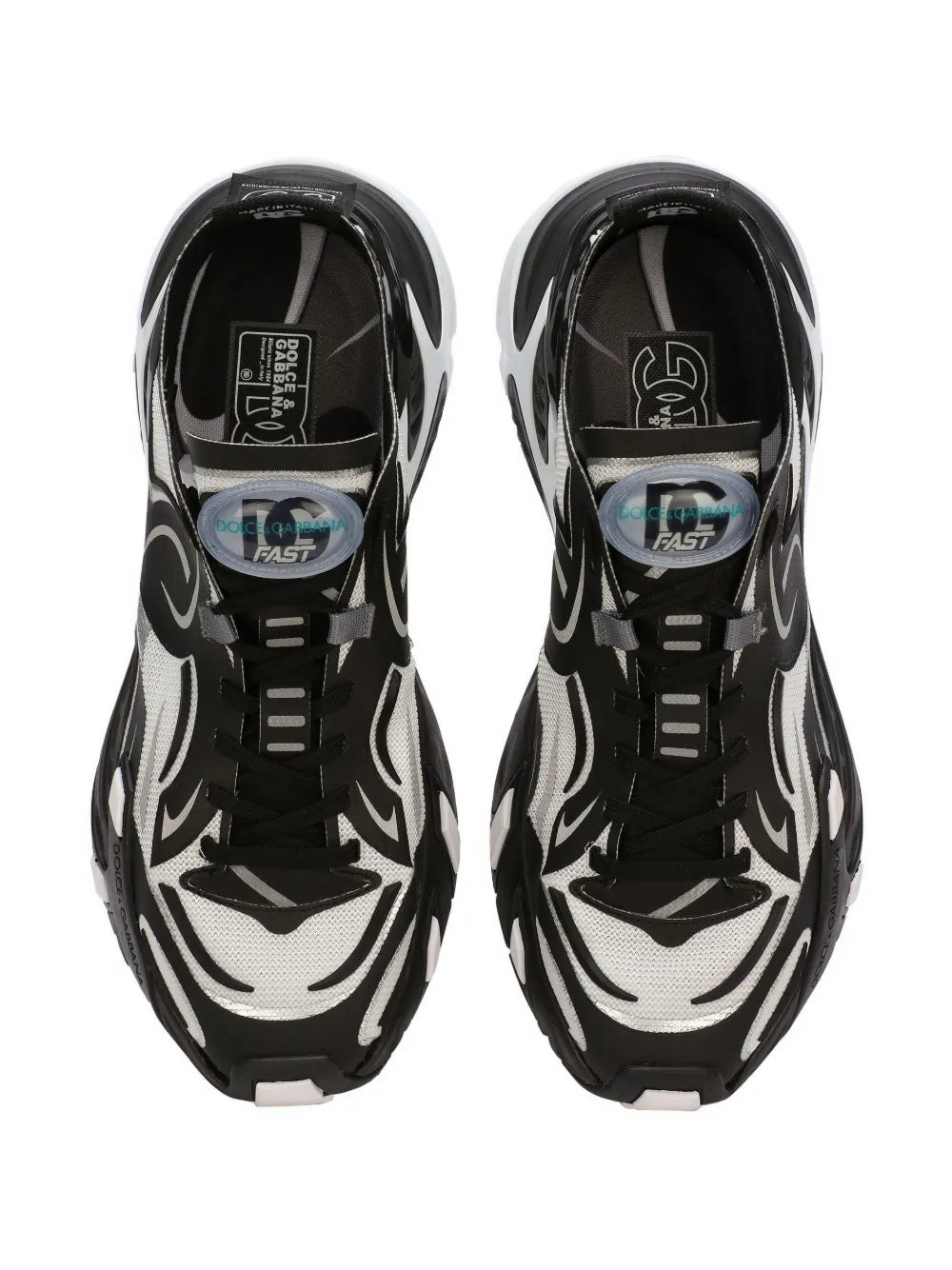 Dolce & Gabbana Fast In Maglina Panelled Sneakers
