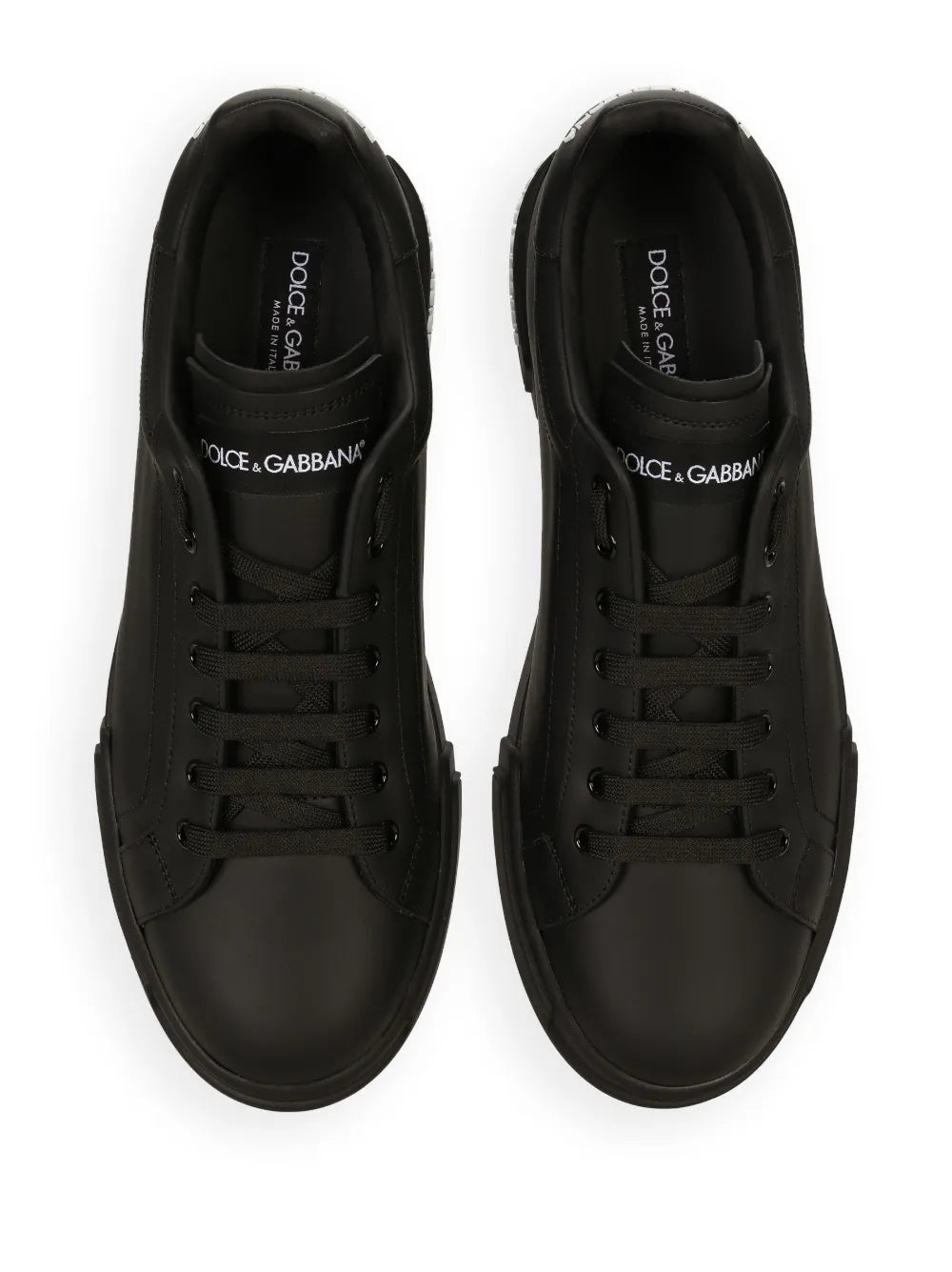 Dolce & Gabbana Logo-Patch Low-Top Sneakers