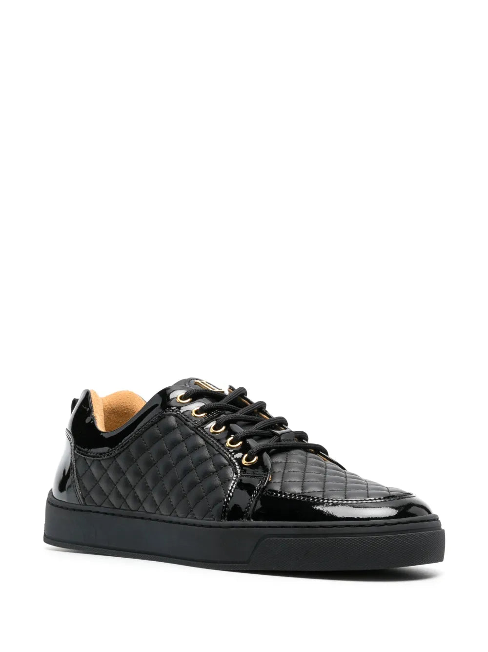 Leandro Lopes Quilted Low-Top Sneakers