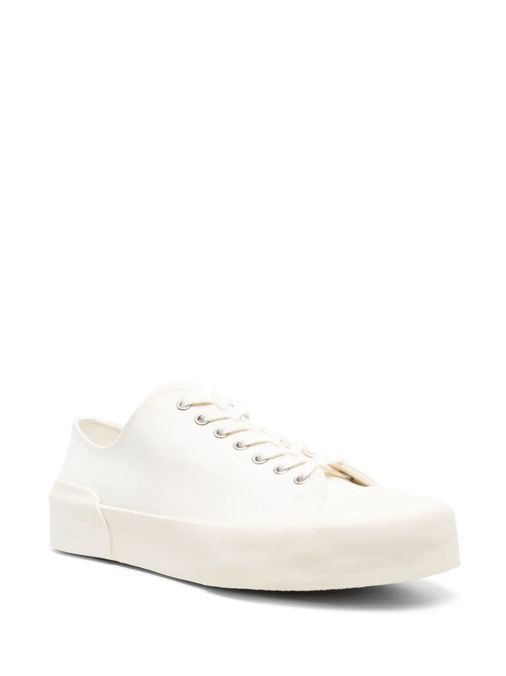 Jil Sander Lace-Up Low-Top Sneakers