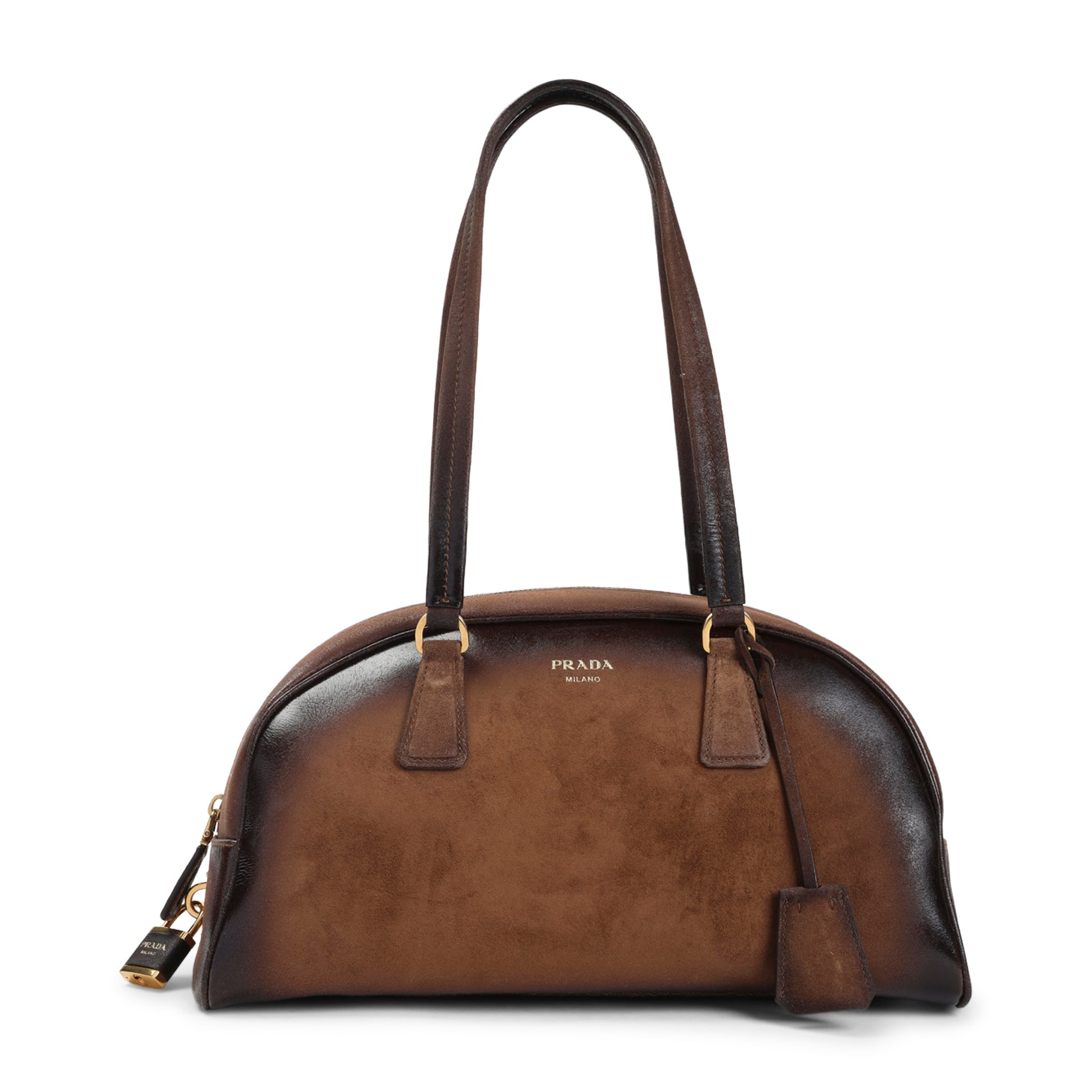 Prada Calf Leather Handbag Women