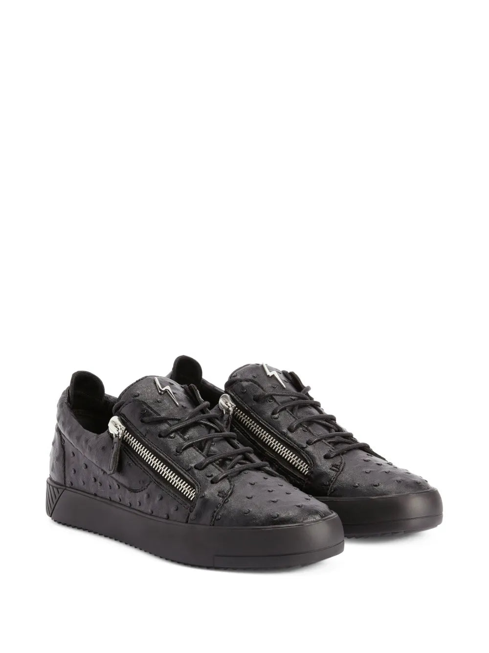 Giuseppe Zanotti Frankie Double-Zip Low-Top Sneakers