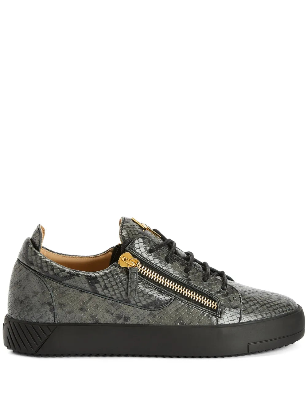Giuseppe Zanotti Frankie Double-Zip Low-Top Sneakers