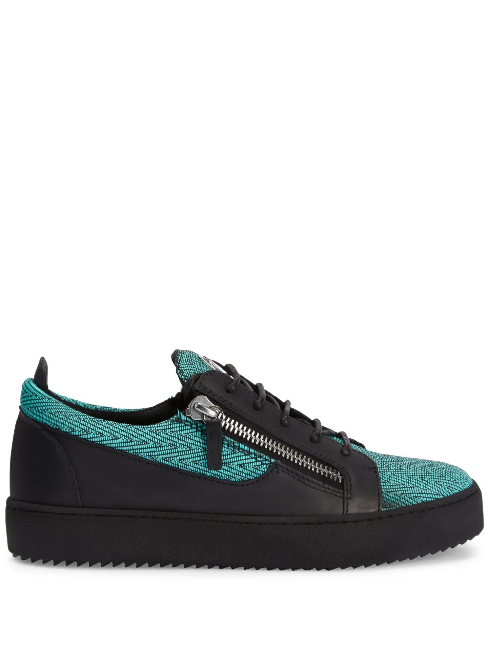 Giuseppe Zanotti Frankie Double-Zip Low-Top Sneakers