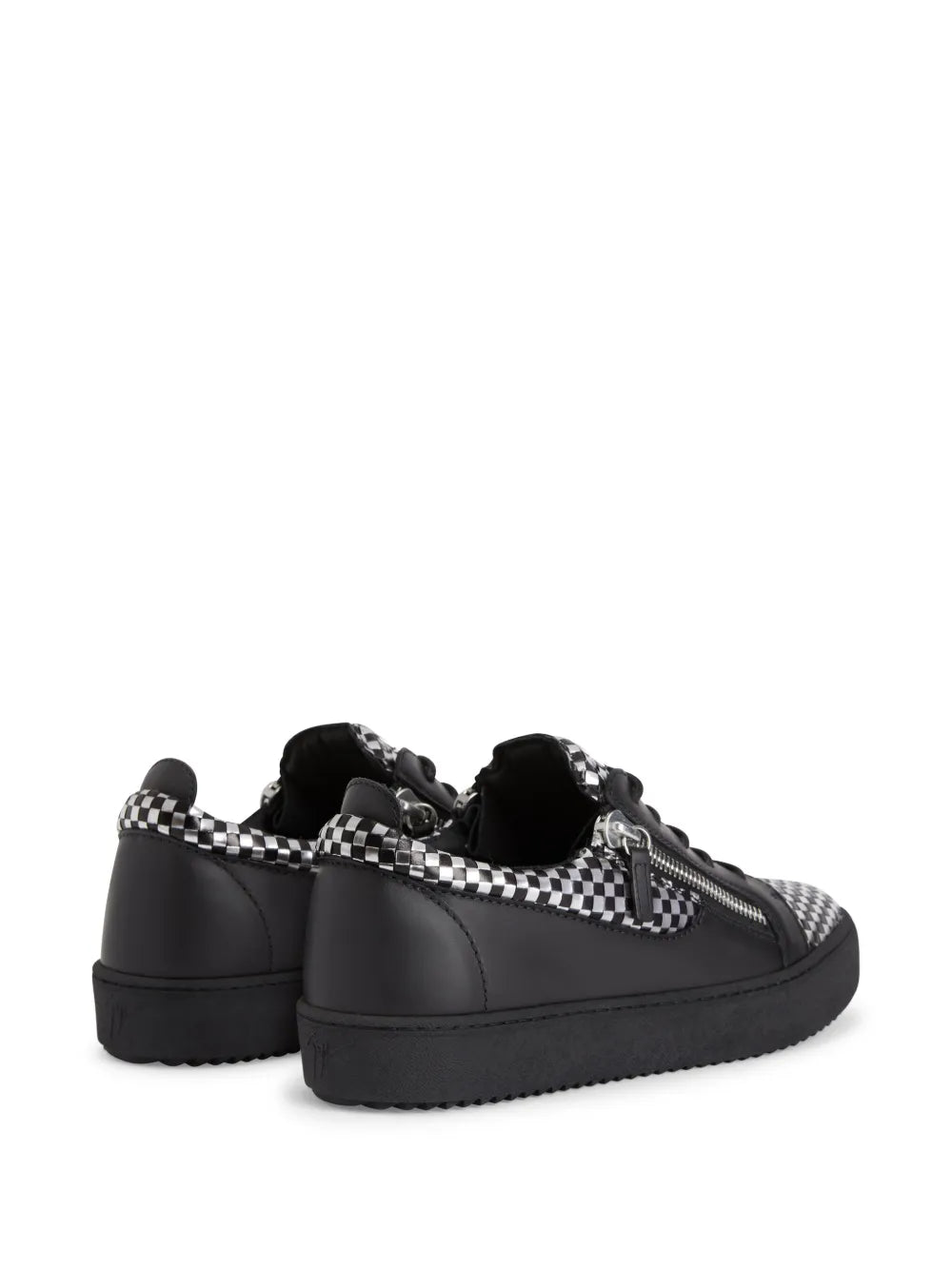 Giuseppe Zanotti Frankie Double-Zip Low-Top Sneakers