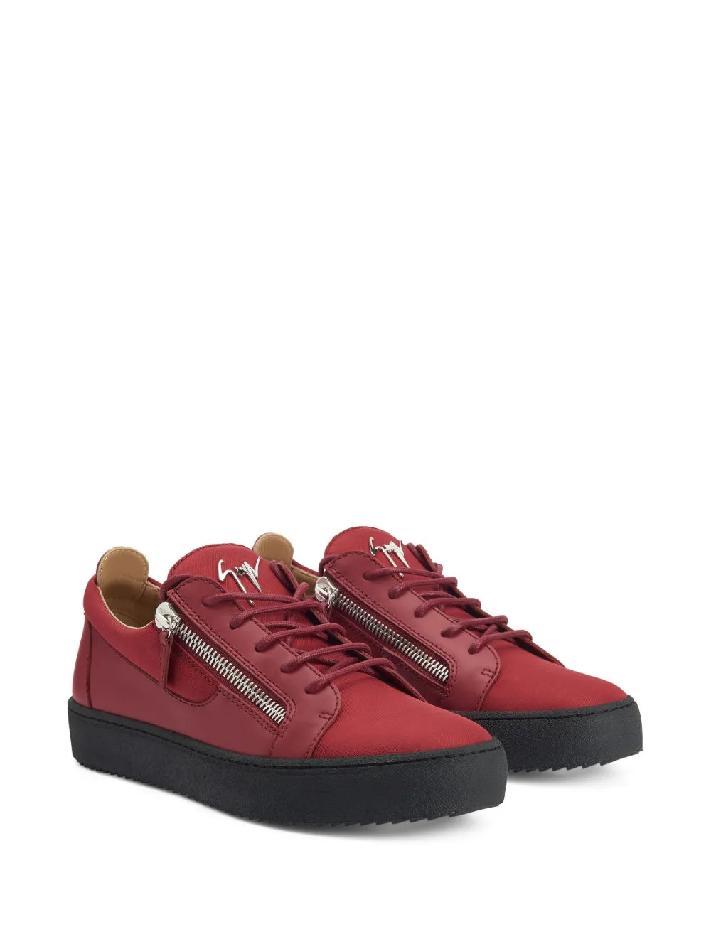 Giuseppe Zanotti Frankie Double-Zip Low-Top Sneakers