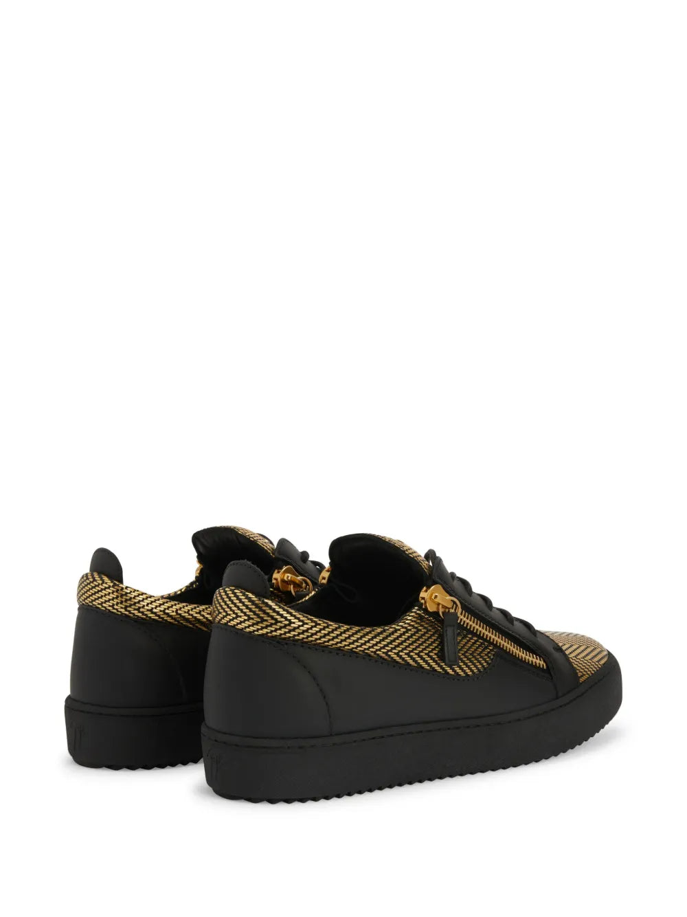 Giuseppe Zanotti Frankie Double-Zip Low-Top Sneakers