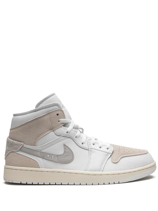 Air Jordan 1 Mid Se Craft Tech Grey Sneakers