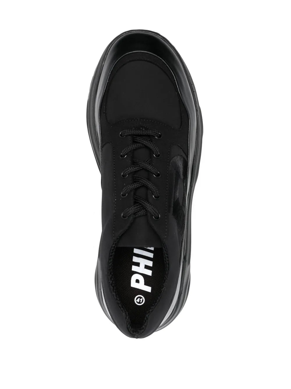 Phileo Embroidered-Logo Low-Top Sneakers