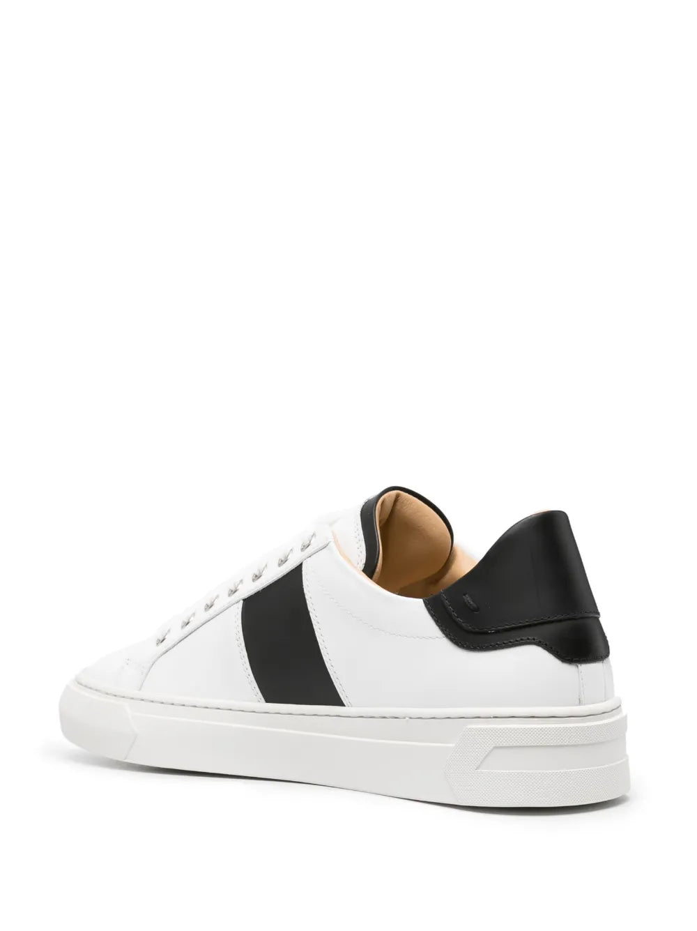 Philipp Plein Logo-Plaque Leather Sneakers