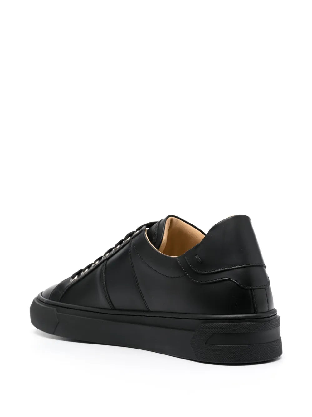Philipp Plein Logo-Plaque Leather Sneakers