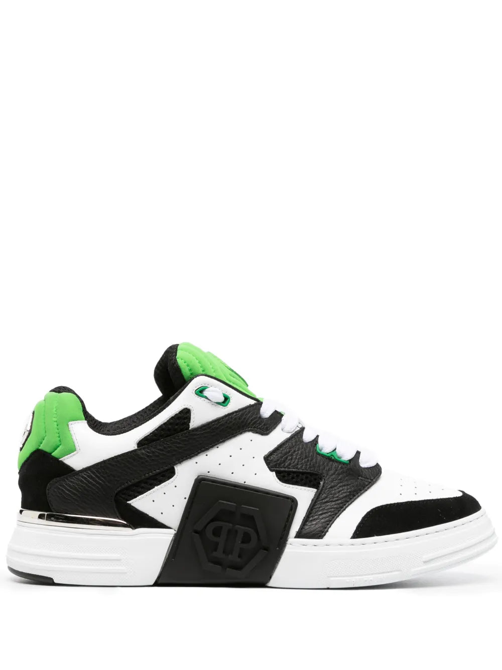 Philipp Plein Phantom Street Leather Sneakers
