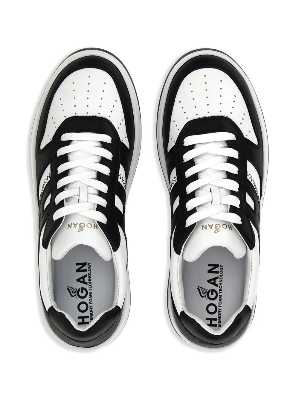 Hogan H630 Perforated Low-Top Sneakers