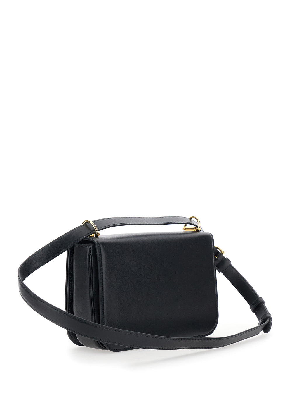 Gucci Women 'Siena Small' Black Shoulder Bag With Claw On The Front In Leather Woman