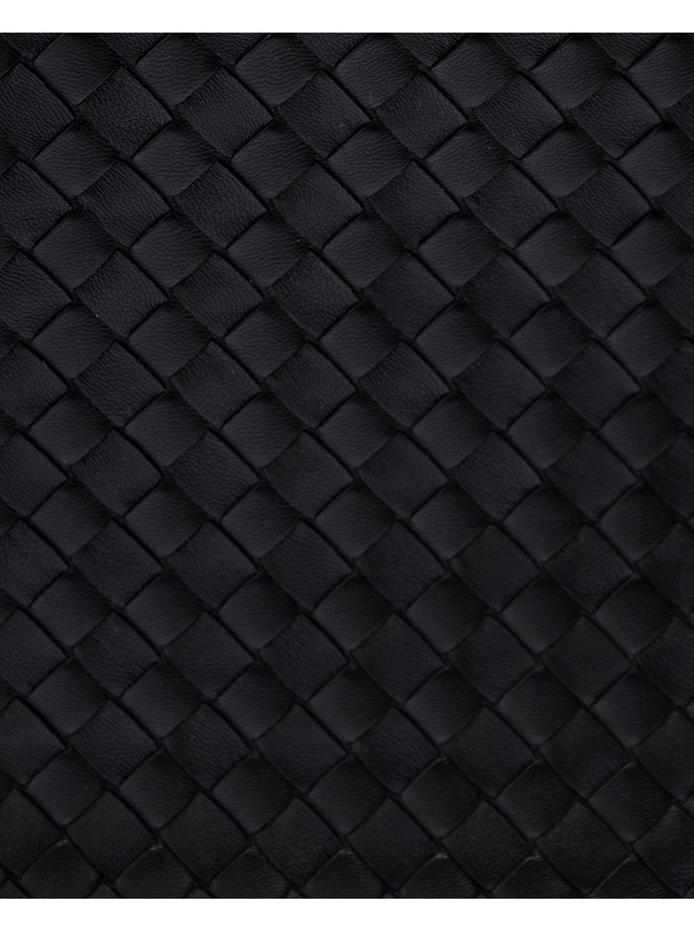 Bottega Veneta Men Black Crossbody Bag With Intrecciato Motif And Shoulder Strap In Leather Woman