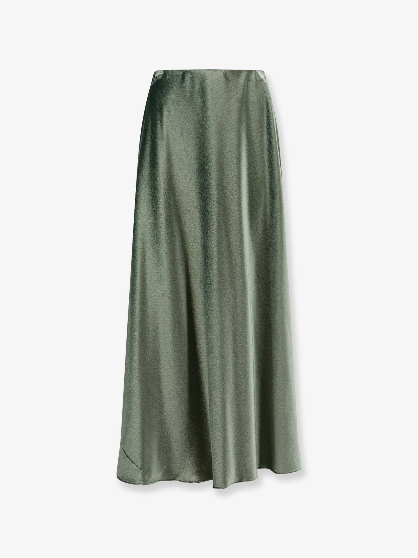 Alberta Ferretti Women Velvet Midi Skirt