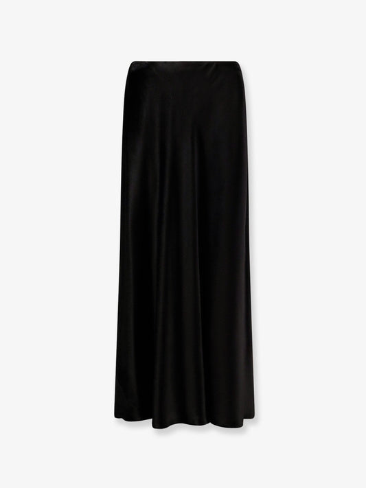 Alberta Ferretti Women Velvet Midi Skirt