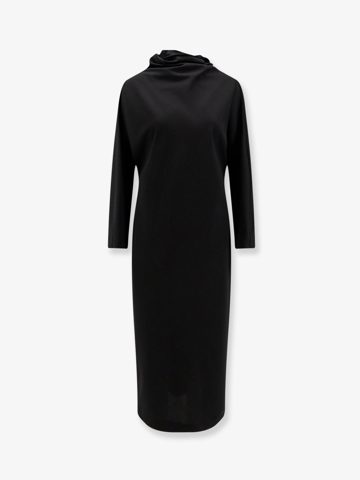 Alberta Ferretti Women Wool Blend Midi Dress
