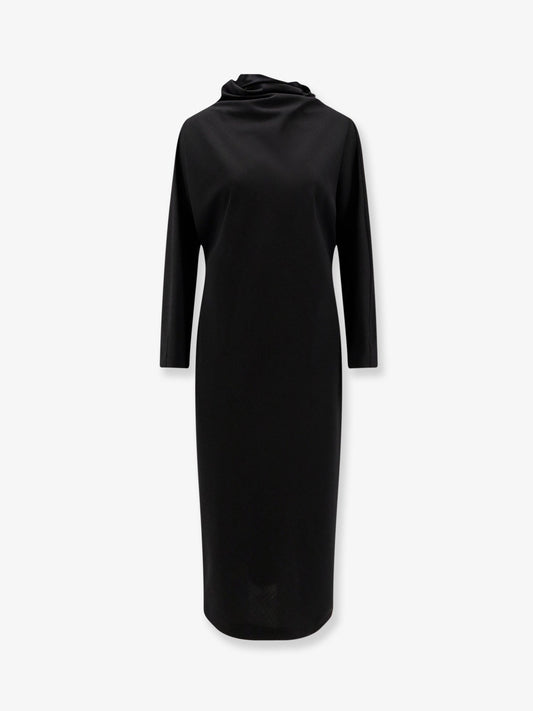 Alberta Ferretti Women Wool Blend Midi Dress