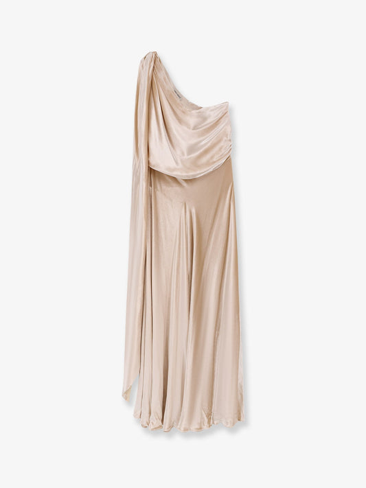 Alberta Ferretti Women Velvet Long Dress