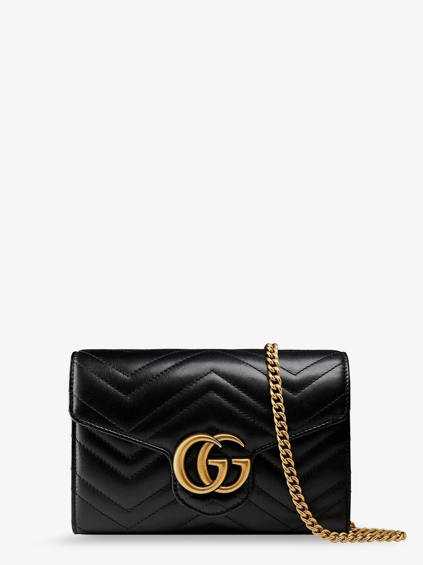 Gucci Women Gg Marmont Quilted Leather Shoulder Bag