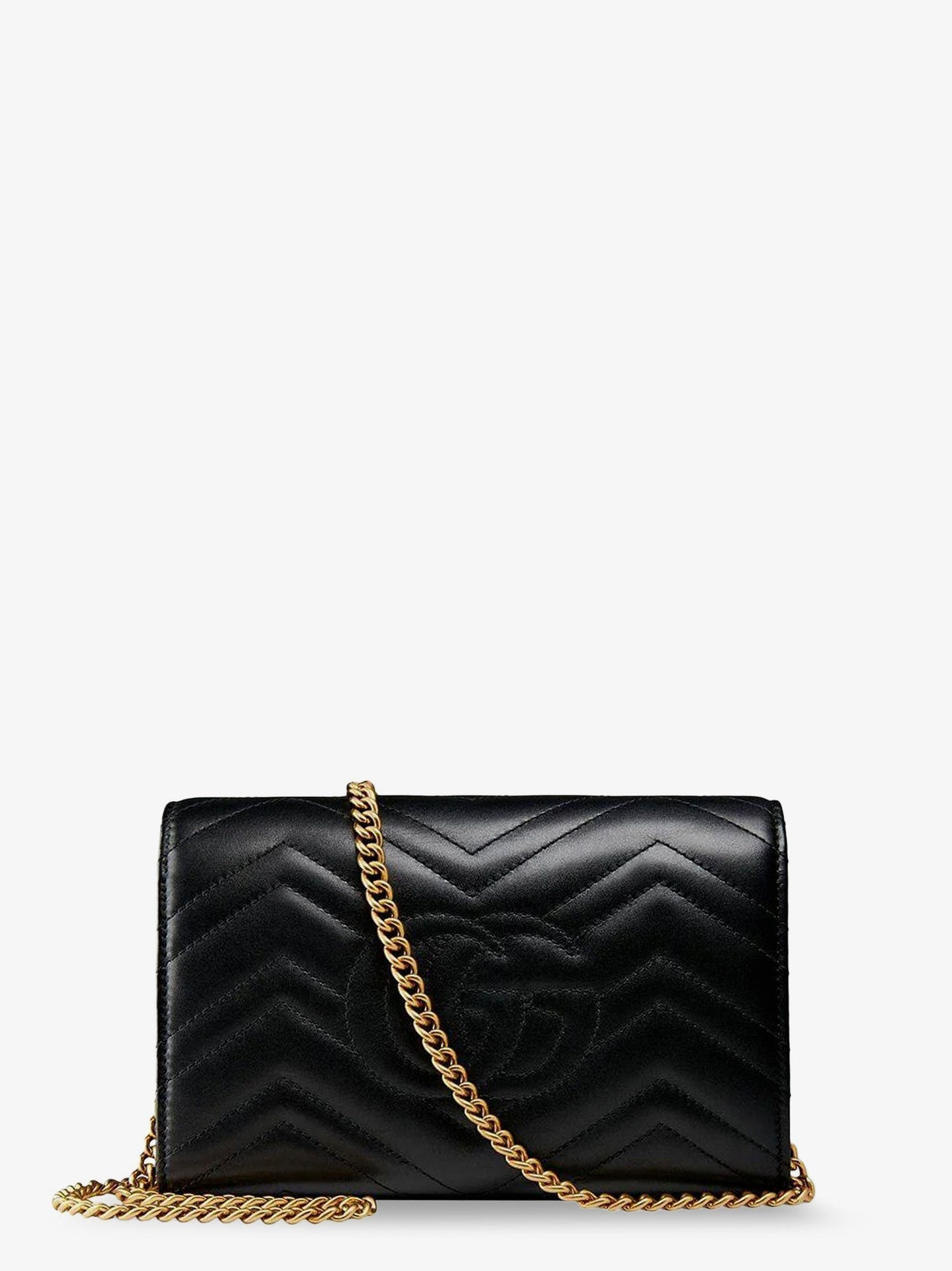 Gucci Women Gg Marmont Quilted Leather Shoulder Bag