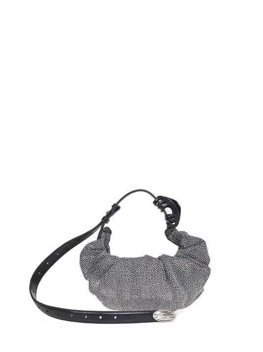 Diesel Women Black Grab-D Hobo S Shoulder Bag