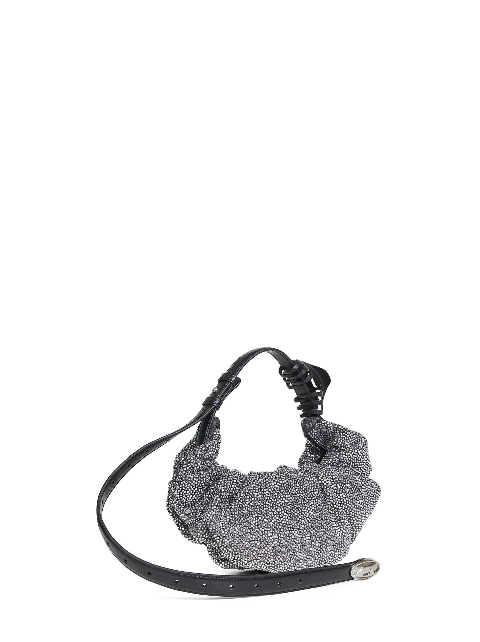 Diesel Women Black Grab-D Hobo S Shoulder Bag