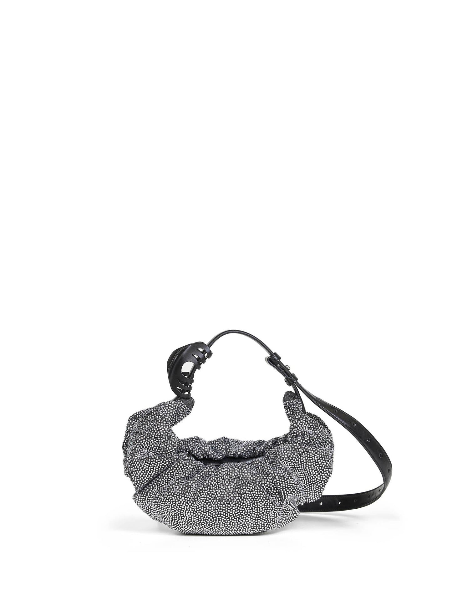 Diesel Women Black Grab-D Hobo S Shoulder Bag
